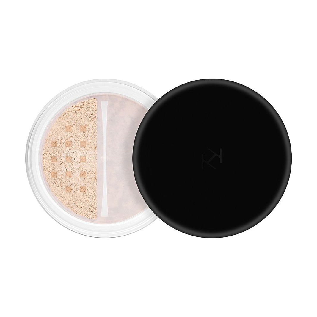 Уцінка! Розсипчаста матова пудра для обличчя Kiko Milano Unlimited Long Lasting Matte Loose Powder 02 Neutral, 9 г